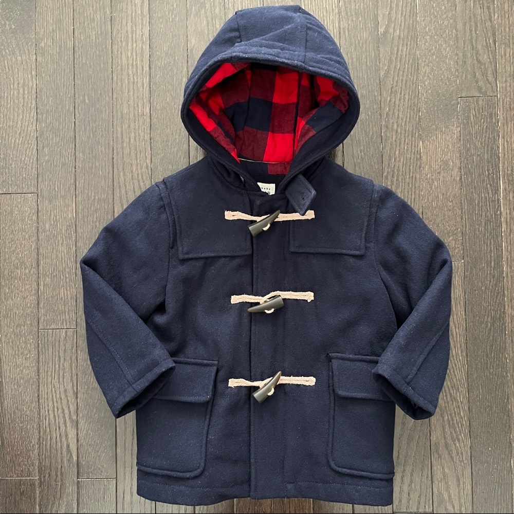 Gap Boy’s Toggle Coat Midnight Blue Size 4 Years